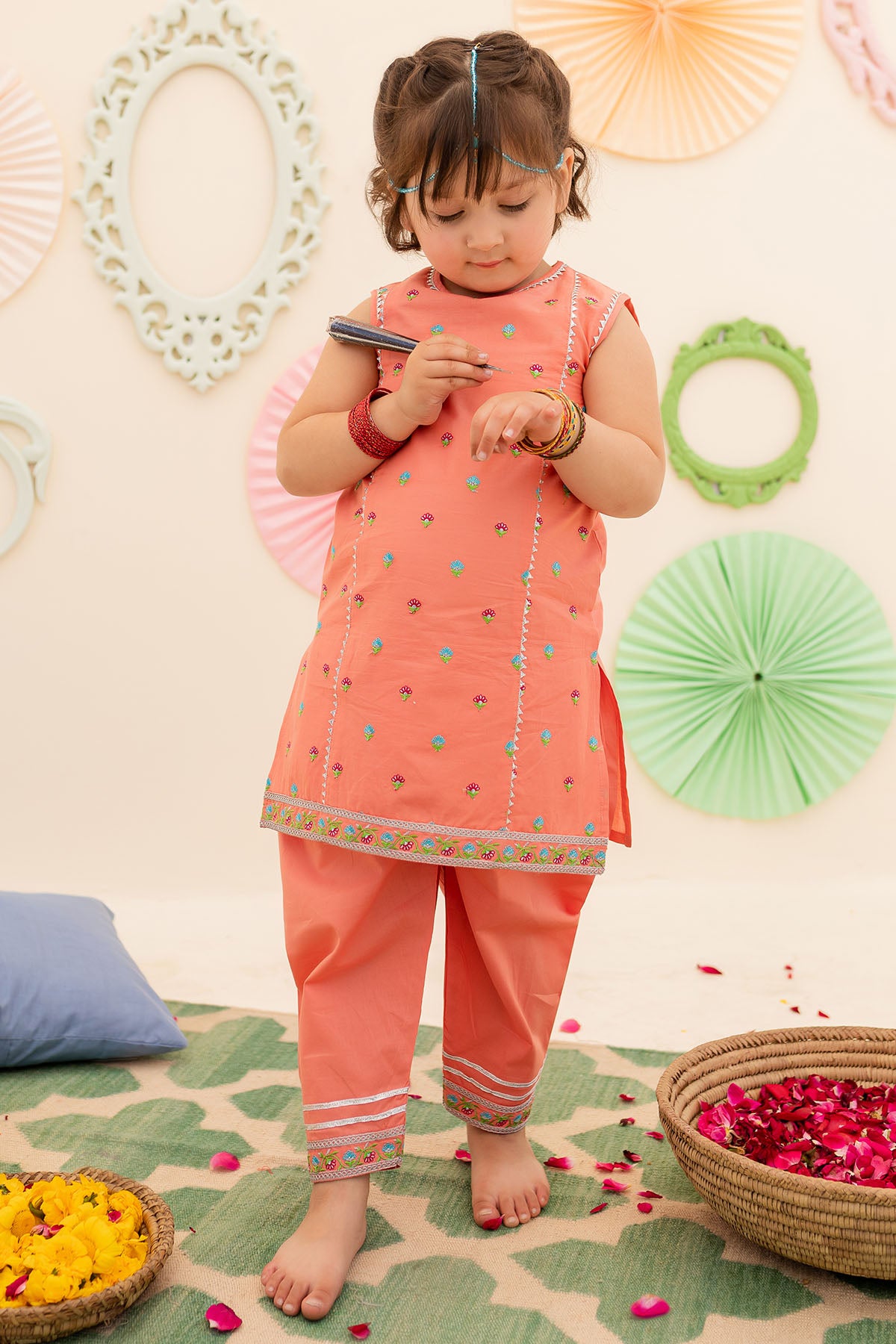 Baby girl punjabi suit design || little girl Punjabi Suit design || designer  salwar suits for kids - YouTube